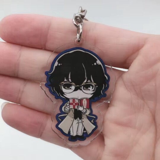 Image of Osamu Dazai акрилен приврзок