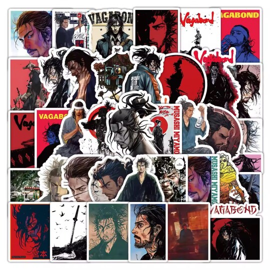 Image of Vagabond 10 стикери микс