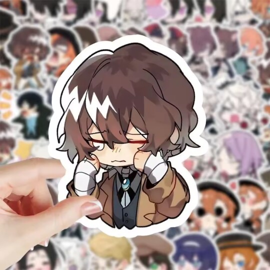 Image of Bungo Stray Dogs 10 стикери микс
