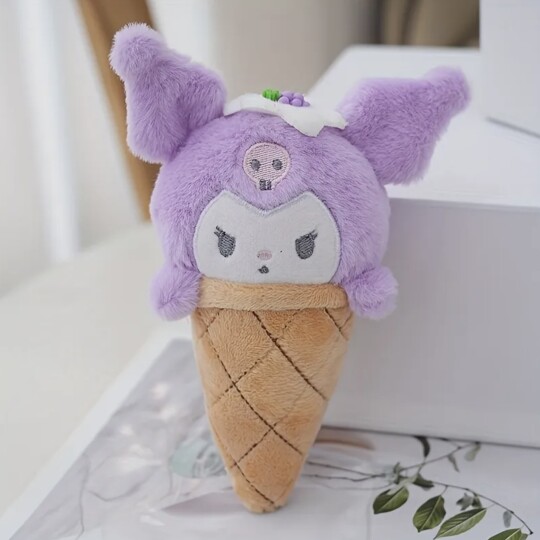 Image of Kuromi Ice Cream plush приврзок