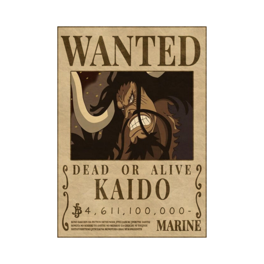 Image of Kaido Wanted постер