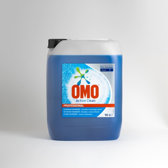 Image of Omo Professional Active Clean Течен детергент за алишта 10l