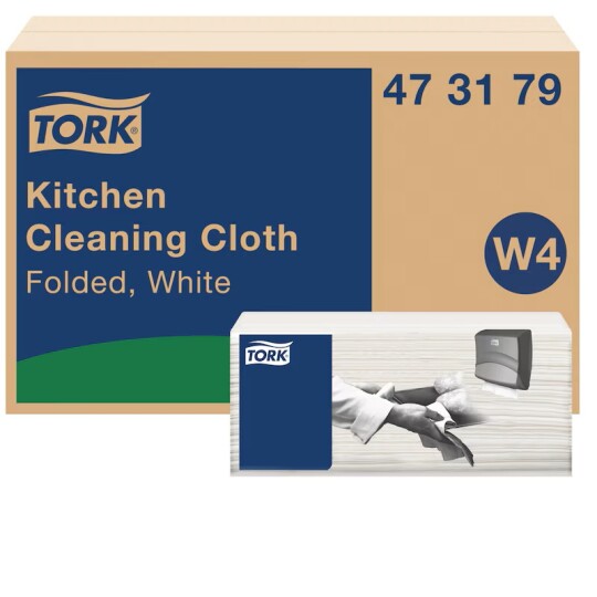 Image of TORK Kitchen Cleaning Cloth W4 крпи за чистење на кујнски површини 75 pcs