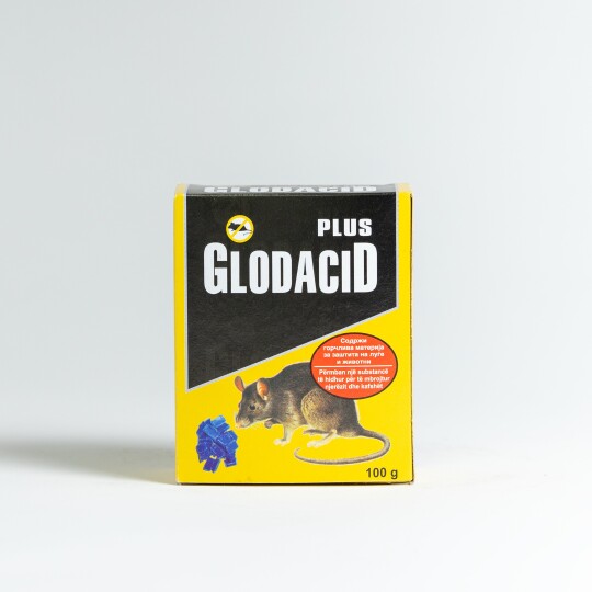 Image of Glodacid Plus Родентицид парафински блок 100gr