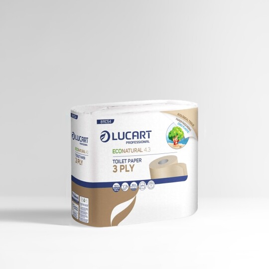 Image of Тоалетната хартија Lucart EcoNatural 4.3