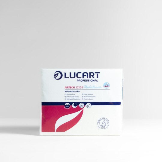 Image of Lucart Airtech Medcleaner Марамици за служење храна 32x38 cm