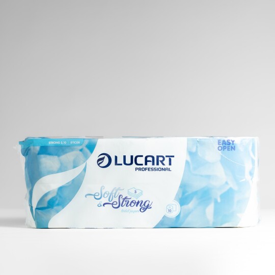 Image of Lucart Strong 3.10 - Soft and Strong мека тоалетна хартија 10 pcs