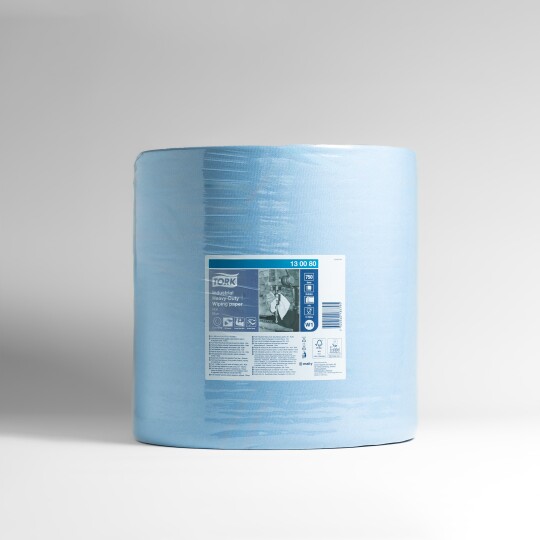 Image of TORK Heavy Duty Wiping Paper Industrial трослојна повеќенаменска хартија за сите индустриски површини