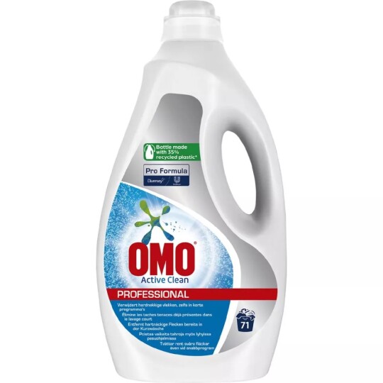 Image of Omo Profesional Active Clean течен детергент за алишта 5л