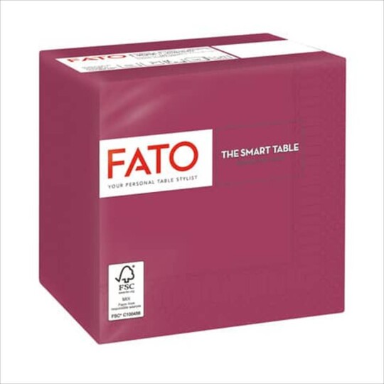 Image of FATO EcoNatural Think Natural Двослојни салфетки 100 pcs