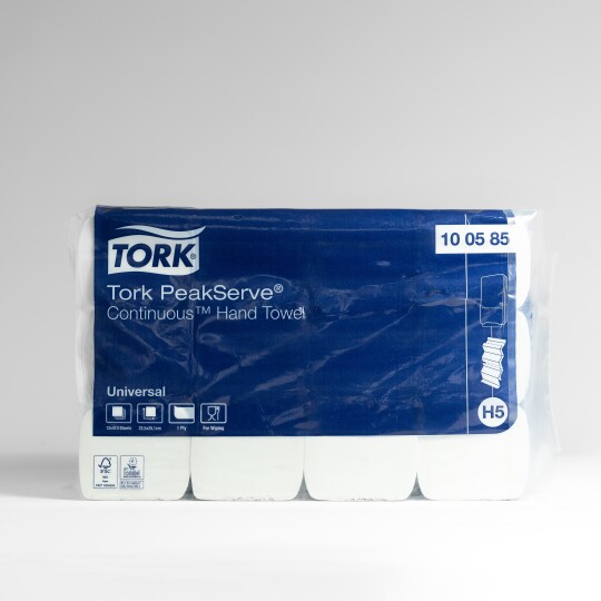 Image of TORK Peakserve Continuous Компресирана хартија за раце 24 pcs