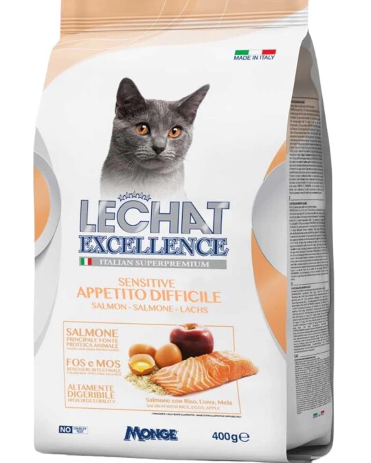 Image of LeChat Excellence Сензитив [Вреќа 400гр]