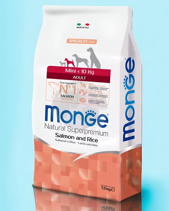 Image of Monge Natural Superpremium Mini Puppy и Junior Monoprotein