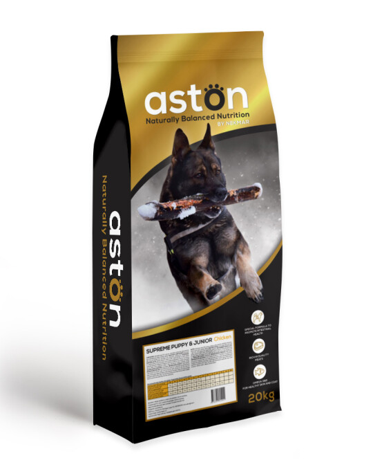 Image of Aston Supreme Puppy & Junior Chicken [Вреќа 20кг]