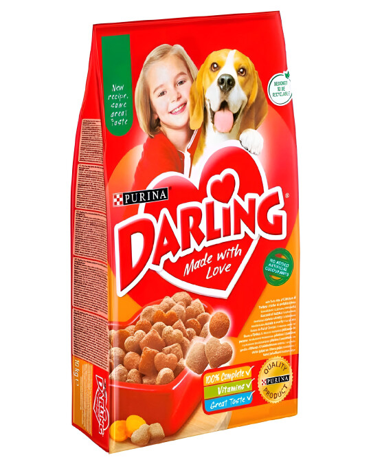 Image of Purina Darling Adult Крекери со Пилешко [Вреќа 15кг]