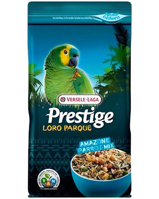 Image of Versele-laga Prestige Premium loro parque Amazone parrot mix [Кесичка 1кг]