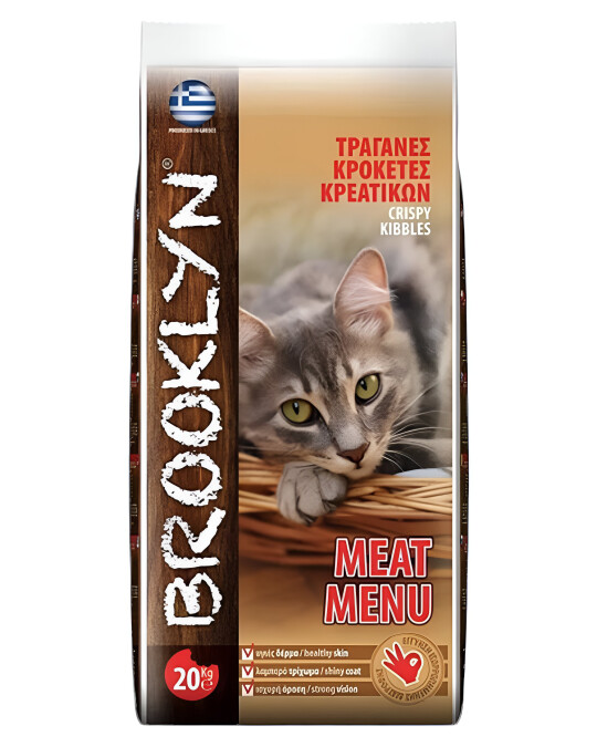 Image of Brooklyn Meat Menu Храна за маче месно мени [Вреќа 20кг]