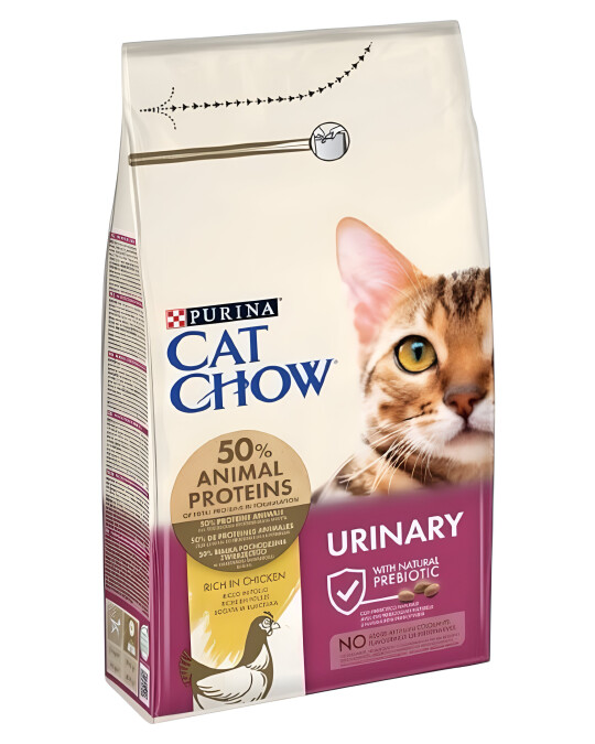 Image of Purina Cat Chow UTH Гранули со Пилешко [Вреќа 15кг]