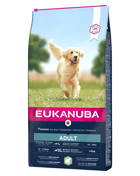 Image of Eukanuba Adult Large Giant Breed Гранули со Јагнешко и Ориз [Вреќа 12кг]