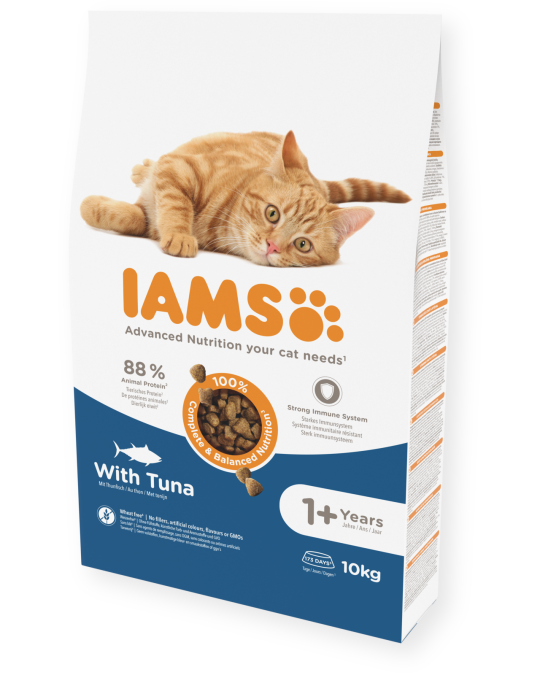 Image of IAMS Adult со туна [Вреќа 10кг]