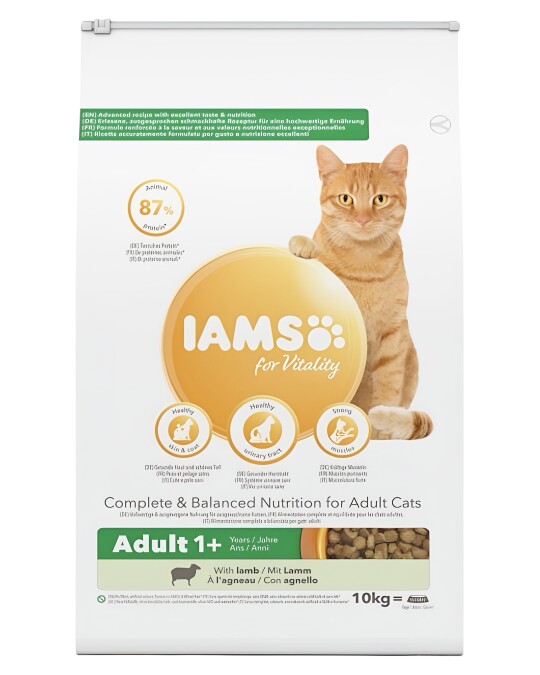 Image of IAMS Adult Lamb Гранули со Јагнешко [Вреќа 10кг]