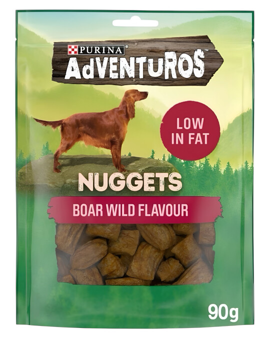 Image of Adventuros Nuggets Крекери со вкус на Вепар [Кесичка 90гр]