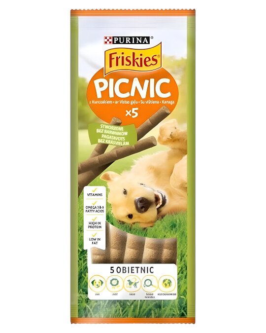 Image of Friskies Picnic Стапчиња со вкус на Пилешко [Кесичка 42гр]