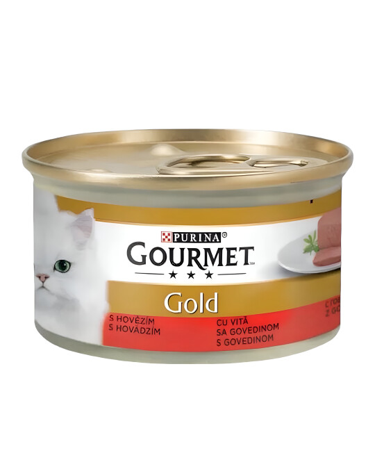 Image of Gourmet Gold Паштета со Говедско [Конзерва 85гр]
