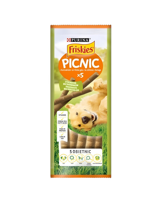Image of Friskies Picnic Стапчиња со вкус на Пилешко [Кесичка 42гр]