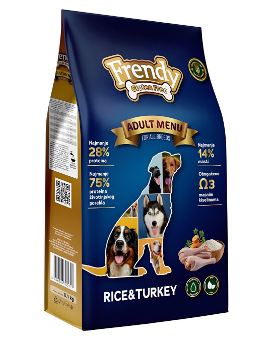 Image of Frendy Premium Gluten Free Adult Menu [Вреќа 8.5кг]