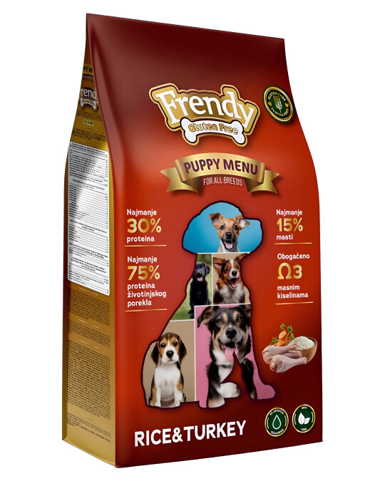 Image of Frendy Premium Gluten Free Puppy Menu [Вреќа 5кг]