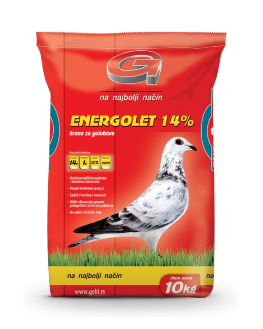 Image of Gebi energolet 14% [Вреќа 10кг]