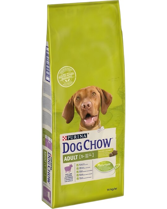 Image of Purina Dog Chow ADULT Крекери со Јагнешко [Вреќа 14кг]