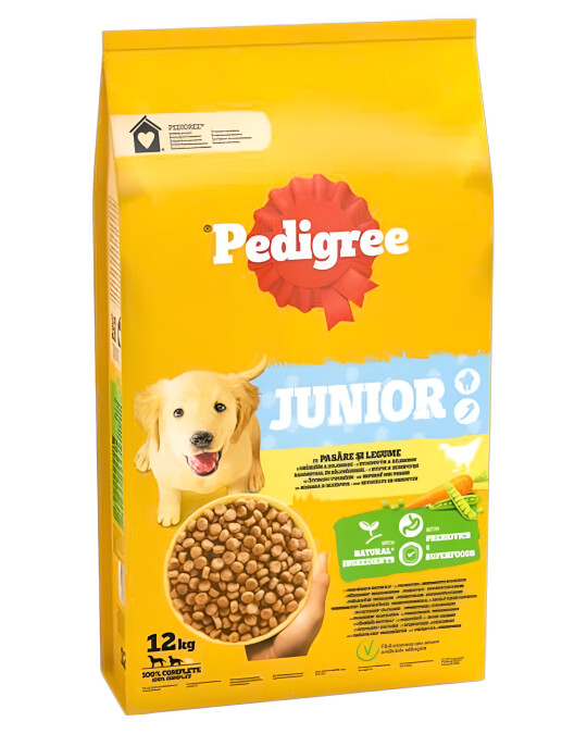 Image of PEDIGREE Junior Гранули со Пилешко и Зеленчук [Вреќа 12кг]