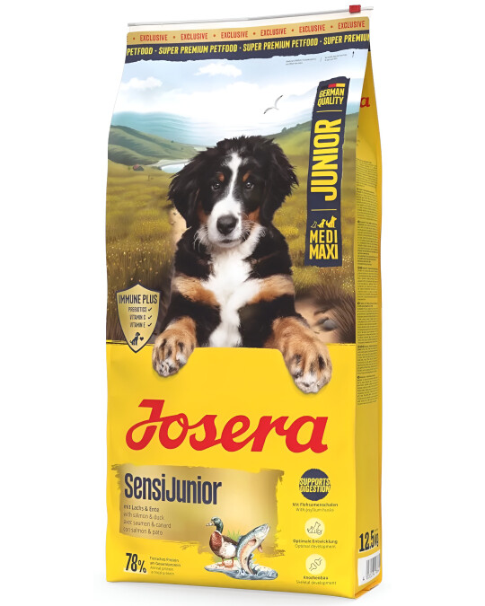 Image of Josera Sensi Junior Гранули со Патка и Лосос [Вреќа 12.5кг]