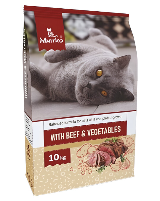 Image of Murrko Гранули со Говедско месо и Зеленчук [Вреќа 10кг]