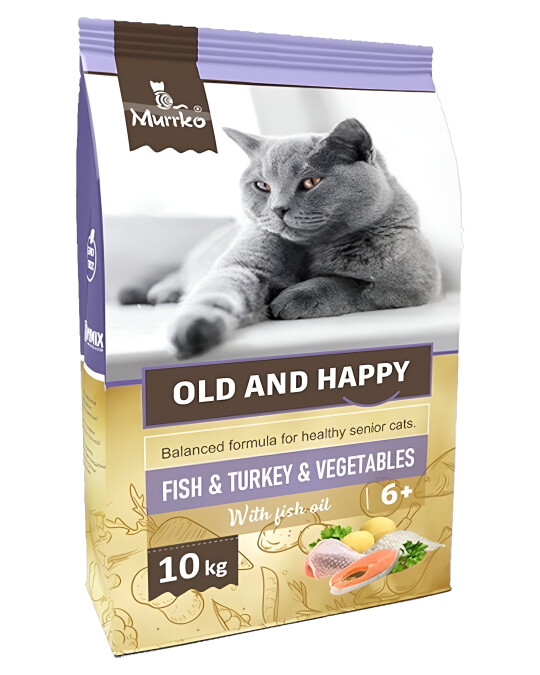 Image of Murrko – Old and Happy Гранули со мисиркино месо, рибино брашно и масло од лосос [Вреќа 10кг]