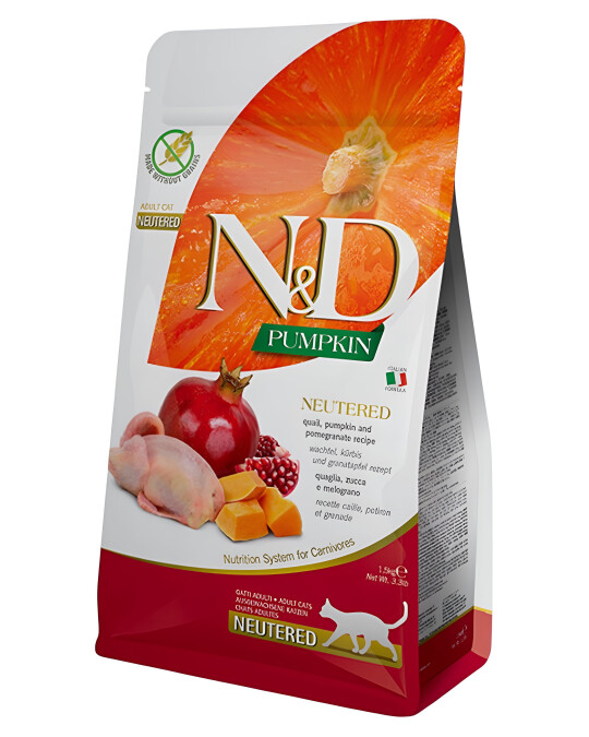 Image of N&D Quail & Pomegranate Neutered [Вреќа 5кг]