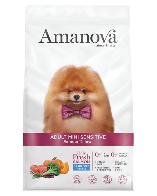 Image of Amanova Adult Mini Sensitive – Salmon Deluxe