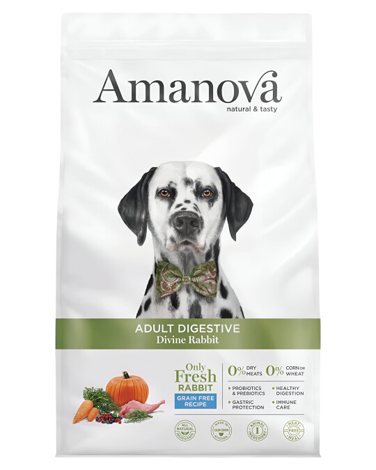 Image of Amanova Adult Digestive – Divine Rabbit [Вреќа 10кг]