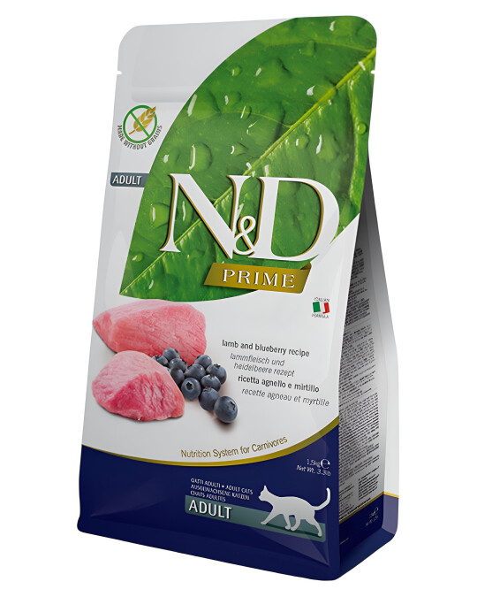 Image of N&D Prime – Јагнешко и Боровинка [Вреќа 10кг]