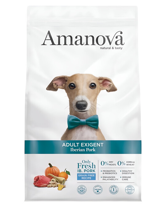 Image of Amanova Adult Exigent – Iberian Pork [Вреќа 10кг]
