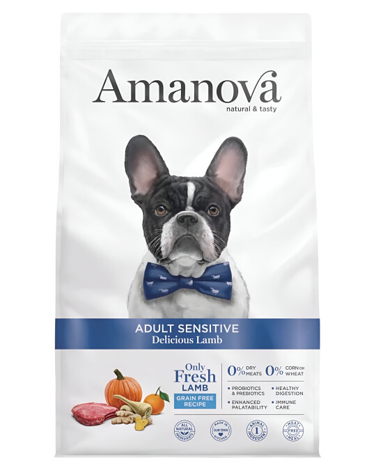 Image of Amanova Adult Sensitive – Delicious Lamb [Вреќа 10кг]