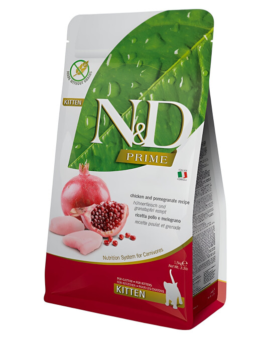 Image of N&D Prime – Пилешко и калинка • Kitten [Вреќа 10кг]