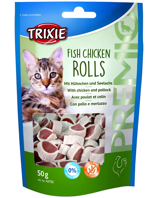 Image of Trixie Fish Chicken Rolls [Кесичка 50гр]