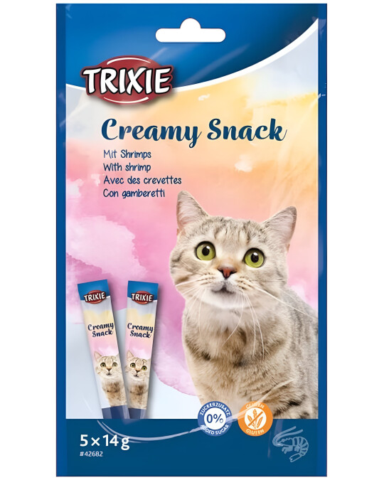 Image of Trixie Creamy Snack со Шкампи [Кесичка 5x14гр]
