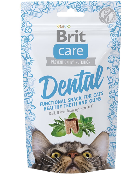 Image of Brit Care Cat Snack Dental [Кесичка 50гр]