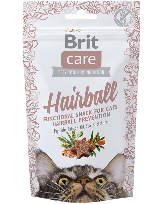 Image of Brit Care Cat Snack Hairball [Кесичка 50гр]