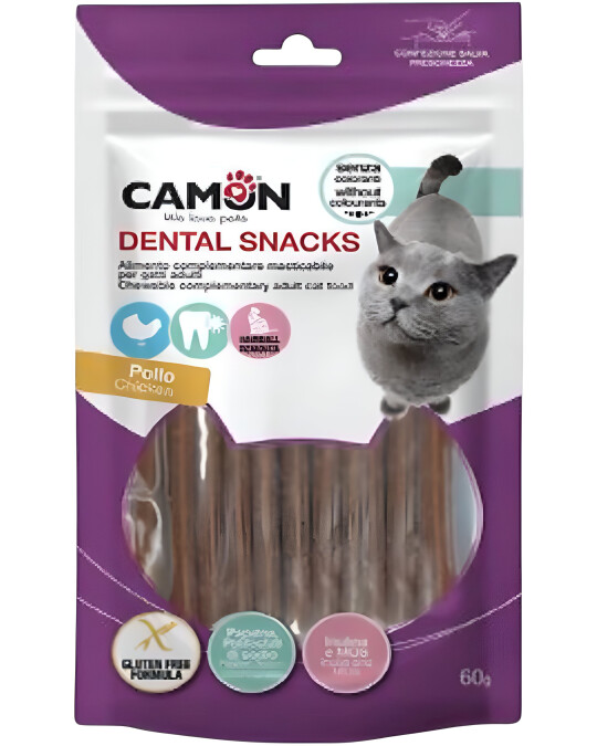 Image of Camon Plaque Off – Пилешки Стапчиња за Маче [Кесичка 60гр]