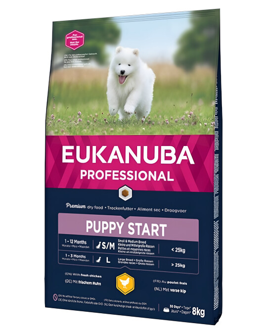 Image of Eukanuba Starter All Breeds Chicken [Вреќа 8кг]